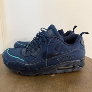 Nike Air Max Deep Blue with Teal Accents
